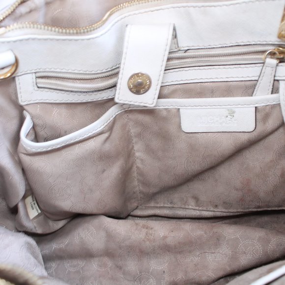 Michael Kors Sutton Safiano Leather Colorblock Bag - Picture 10 of 16